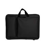 ITODA A3 Art Portfolio Carry Bag Drawboard Tote Handheld Case Storage Portable Shoulder Lightweight Box for 8k Sketch Pad Artist Drawing Painting Supplies