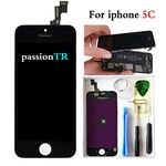 For iPhone 5c Screen Digitizer Lcd Display Replacement Part Black New with Tools