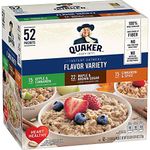 Quaker Instant Oatmeal Variety Pack (52 Count), 76.2 Oz.