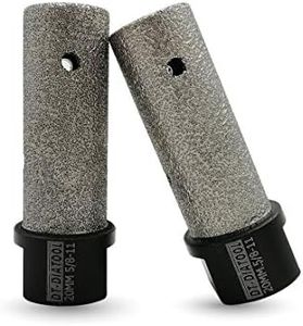 DT-DIATOOL Diamond Finger/Milling bits for Tile Porcelain Hard Ceramic Diameter 20mm Pack of 2