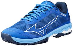 Mizuno Men's Wave Exceed Light Cc Sneaker, Trueblue/Wht/DressBlues, 10 UK