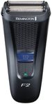 Remington F2 Men's Electric Shaver (Cordless, Dry Shave, Foil Shaver with Flexing Foils, Pop-up Detail Trimmer, 40-Minute Usage, 16-Hour Charge) F2002