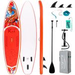 FunWater Inflatable Paddleboard Stand Up Paddle Board Ultra-Light Paddleboards with Inflatable SUP Accessories for Adults & Youth of All Skill Levels