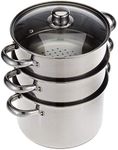 KitchenCraft 3 Food Steamer Pan/Sto