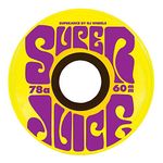 OJ Soft Skateboard Wheels Super Juice 78a Yellow 60mm