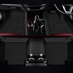 Autozing 7D Luxury Car Foot Mat for BMW GT6 (630d) (Model Year 2017 Onwards)|7-Layer Protection|Faux Leather|Extra Thick Heel Pad | Full Coverage | Anti-Skid | Car Accessories Interior (Black)