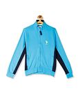 U.S. POLO ASSN. Boy's Cotton Sweatshirt (UKSS5258_Hawaiian Ocean Blue_2-3 Years)