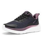 FitVille Wide Walking Shoes for Women with Arch Support Breathable Sports Athletic Running Shoes Lightweight Breathable Sneakers for Flat Feet & Heel Pain Relief