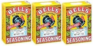 Bell's All Natural Salt Free Poultry / Turkey Seasoning 1 Oz (Pack of 3)