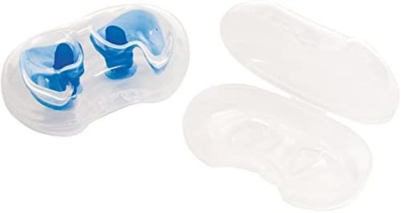 TYR Silicone Molded Swimming Ear Plugs, 420 Blue