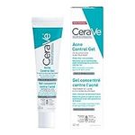 CeraVe Acne Control Gel For Face, Pimple & Pores, With Salicylic Acid, 3 Essential Ceramides, Niacinamides. Developed with Dermatologists, Non-Comedogenic, Oil-Free, Fragrance-Free, 40ml