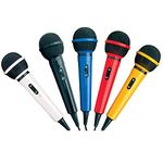 Mr Entertainer Microphone Kit with 5 Colours of Microphones