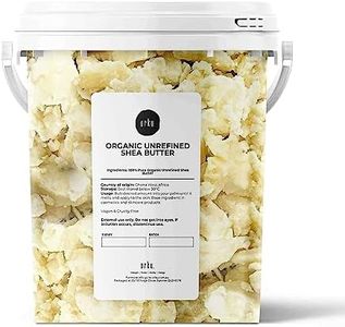 800g Organic Unrefined Shea Butter Tub - Raw Pure African Karite Chunks For Skin