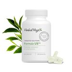 Herbal Magic Formula S/B Supplement - 60 Capsules - 10-Day Supply - Blood Sugar Control & Carb Blocker - Vegan, Non-GMO, Gluten-Free - Supports Glucose Metabolism & Appetite Control for Men & Women