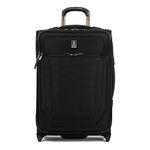 Travelpro Crew Versapack Softside Expandable Upright Luggage, Jet Black, Carry-On 21-Inch