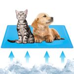 RnCop Dog Cooling Mat, Upgraded scratch-resistant thick oxford cloth material, Durable Non-Toxic Gel Pet Self Cooling Pad, Perfect for Dogs Cats in Hot Summer - XS