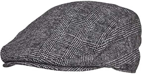 Ben Sherman Gorra plana Ivy para hombre, color gris, gris
