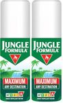 Jungle Formula Maximum Insect Repellent 50ml - Roll-On Repellent for Long-Lasting Protection - with DEET - Maximum Level of Protection Against Mosquitoes (Pack of 2)