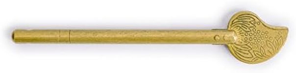 Hardware Philosophy "Bird Tail" Brass Hardware Key Pins 4.3" - Set of 2