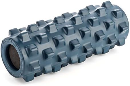 Rumbleroller Deep-Tissue Massage Roller, Blue, 12.5-Inch