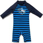 upandfast Baby's One Piece Zip Swim