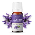 Casa De Amor Lavender Essential Oil for Aroma Therapy, Stress Relief, Hair, Skin, Sleep, Face, Scalp & Body (15 ml)