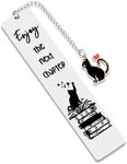 Inspirational Bookmarks for Women Teens Students Cute Cat Bookmarks for Adults Book Lovers Gifts for Women Readers Christmas Birthday Book Markers Promotion New Job Retirement Gifts Coworker Teacher