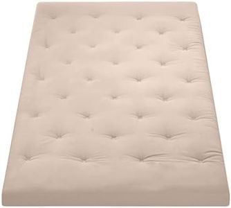 ZonLi Japanese Floor Futon Mattress 4" Thicken Tatami Mat Sleeping Pad 100% High Density Foam Foldable Dormitory Pad Tatami Mattress,for Floor Lounger Adult Pillow Bed Queen Size