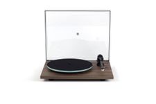 REGA Planar 2 Turntable with Pre-Mounted Carbon MM Cartridge (Walnut Special Effect)
