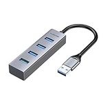 LENTION USB 3.0 Hub to 4 Type A Por