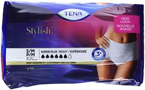 TENA Incontinence Underwear for Women, Protective, Small/Medium, 18 Count