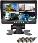 Yasoca 7" TFT LCD Car Rearview Quad