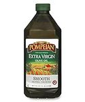 Pompeian Smooth Extra Virgin Olive Oil, First Cold Pressed, Mild and Delicate Flavor, Perfect for Sauteing & Stir-Frying, 68 Fl Oz