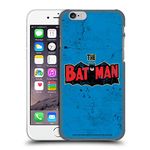 Head Case Designs Officially Licensed Batman DC Comics Distressed Look Logo Vintage Fashion Hard Back Case Compatible With Apple iPhone 6 / iPhone 6s