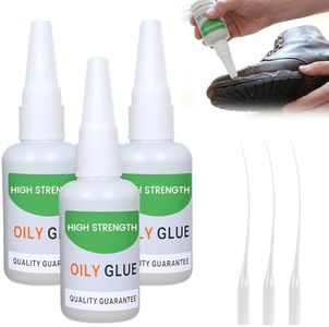 Welding High Strength Oily Glue, Fast Bonding, Upgrade Multifunctional Glues, Repairs for Metal, Wood, Ceramic, Leather, Glass, Metal, Plastic (3 pcs)