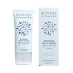 Rosalique Soothing Night Cream, 50ml: Ultimate Calm for Sensitive Skin - Clinically Proven IBR-CalmDeAge®, α-Bisabolol, Provitamin B5 & Natural Moisturisers.