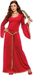 Forum Novelties Women's Ruby Sorceress Costume, Red, Standard