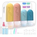 Travel Bottles,17 Pack Silicone Tra