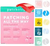 Patchology Patching All The Way Under Eye Patches Gift Set - Eye Gel Patches with Collagen, Retinol, Hyaluronic Acid and Vitamin C, Collagen Under Eye Patches, Under-Eye Masks, Gel Eye Pads - 5 Pairs