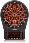 Arachnid Cricket Pro 670 Tournament-Quality Dartboard with 35 Games and 318 Variations (6 Cricket Games) , Black