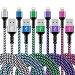 iPhone Charger [5Pack/6ft], Long Br