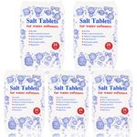 HSD 25 Kg Salt Tablets | Water Softener | Food Grade | Compatible to All Water Softener Machines 100% Genuine British Salt Tablet, Tablet Salt of Premium Quality (5)