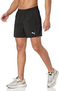 PUMA Men's Run Favorite Velocity 5" Shorts, Puma Black, Medium