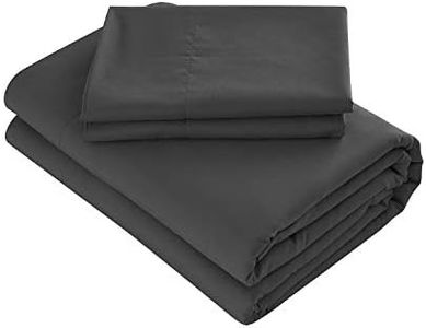 PRIME BEDDING Bed Sheet Set - Brushed Microfiber 2000 Bedding - Wrinkle, Fade, Stain Resistant - 4 Piece (Full, Black)