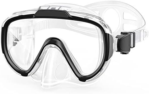 Norabidea Swim Goggles Adult Kids, Anti Fog Swimming Goggles with Nose Cover ,No Leaking Clear Snorkel Dive Mask 180 Wide View Men Women Youth Boys Girls