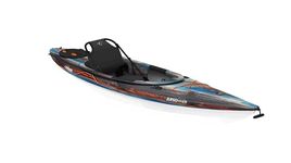 Recreational Sit-In Kayak - ARGO 100XR Cosmos - White - Tin Grey -10-Foot Lightweight one Person Kayak - MDP10P100-00