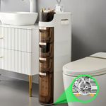 MOSAMNI 4-Tiers Slim Bathroom Stora