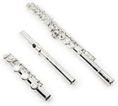 Gemeinhardt 3OSHB Flute Solid Silver J1 Head Joint with Low B Foot and Offset G