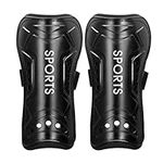 Shin Pads, Soccer Shin Guards Football Shin Pads Large Adult Shin Pads Perforated Breathable Soccer Shin Guards Board for Boys and Girls Soccer Match Sports