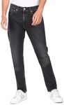 Calvin Klein Jeans Men's Slim Taper Jeans, Denim Black, 32W 32L UK